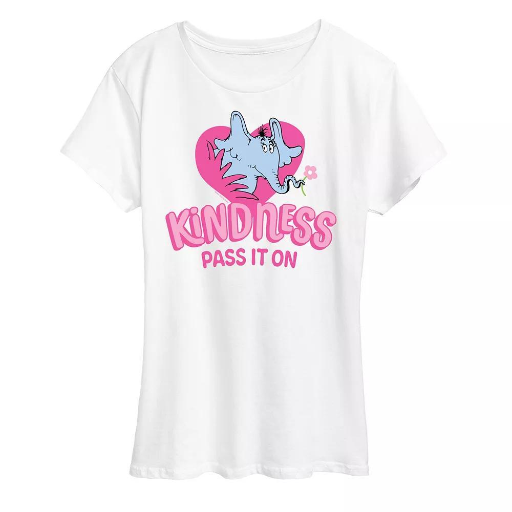 Womens Dr. Seuss Kindness Pass It On Graphic Tee, Girls Product Image