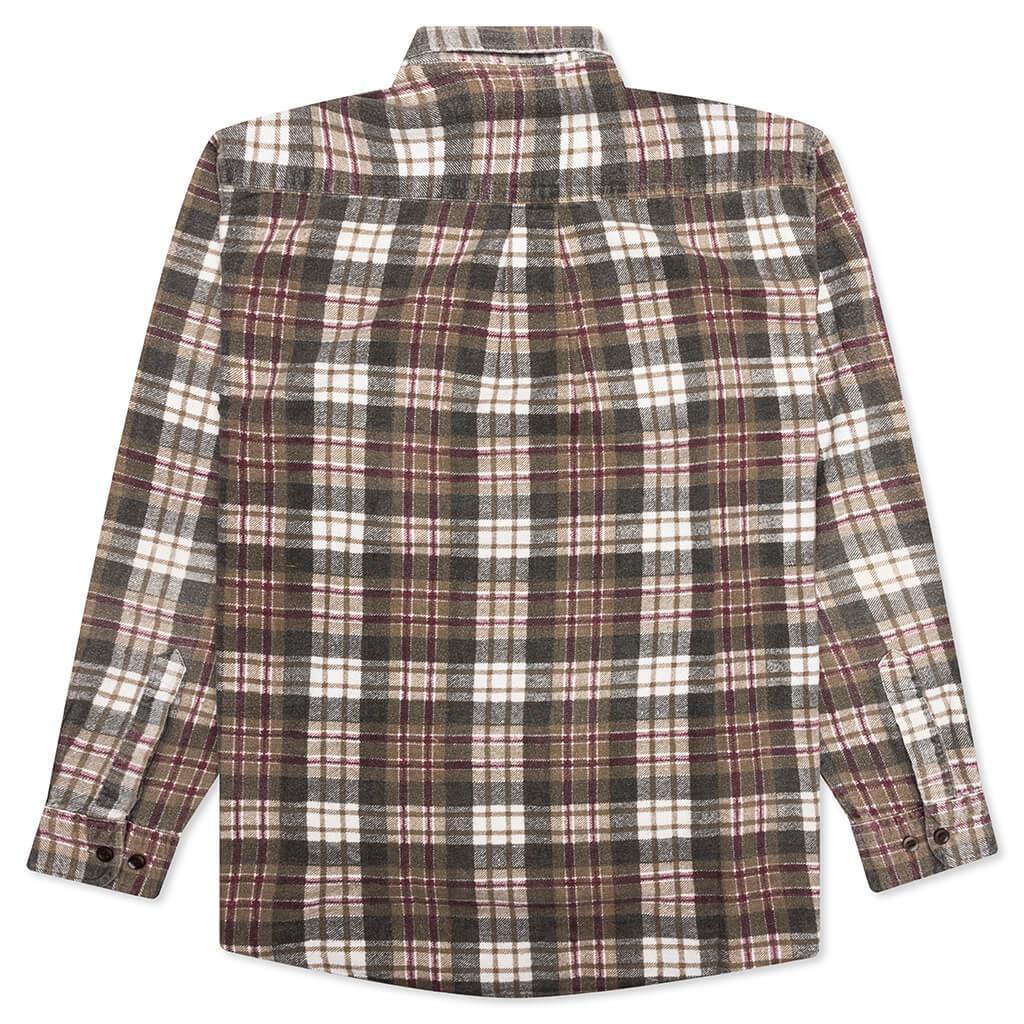 Ribbon Flannel Shirt - Assorted Male Product Image