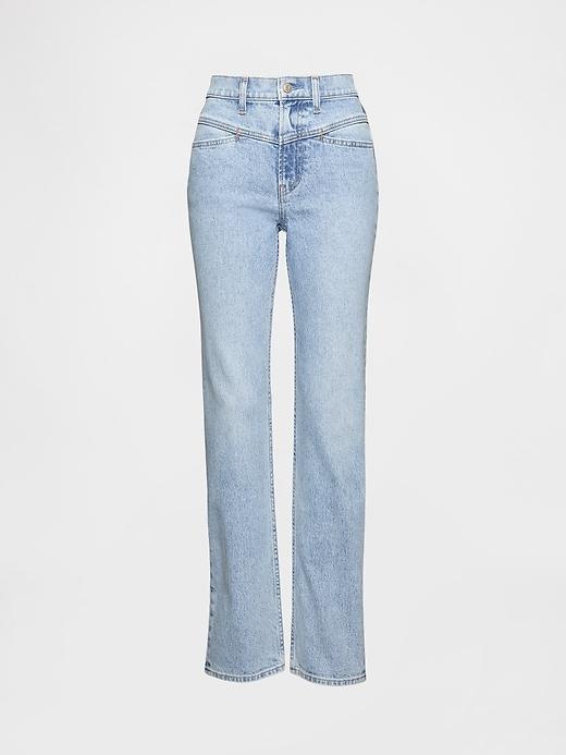 High Rise ’90s Straight Jeans Product Image