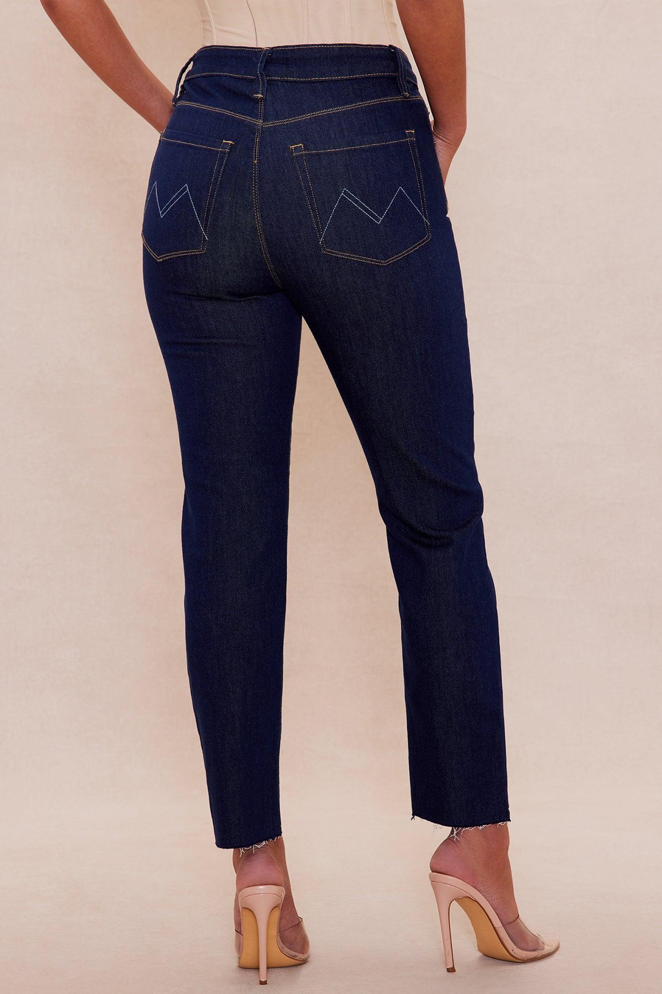 Jenni Denim Skinny Jean - Dark Wash Product Image