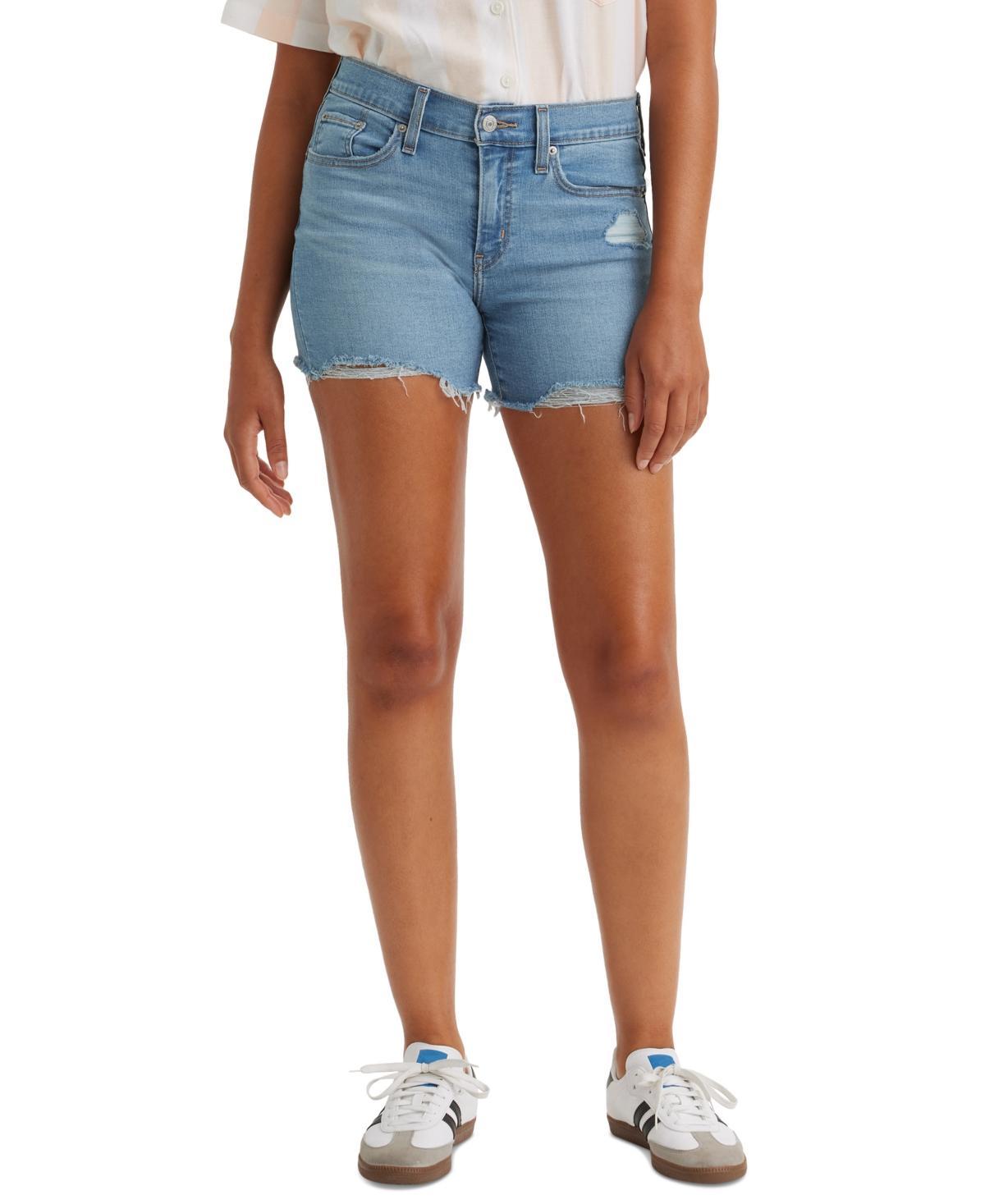 Womens Levis Mid-Length Jean Shorts Product Image