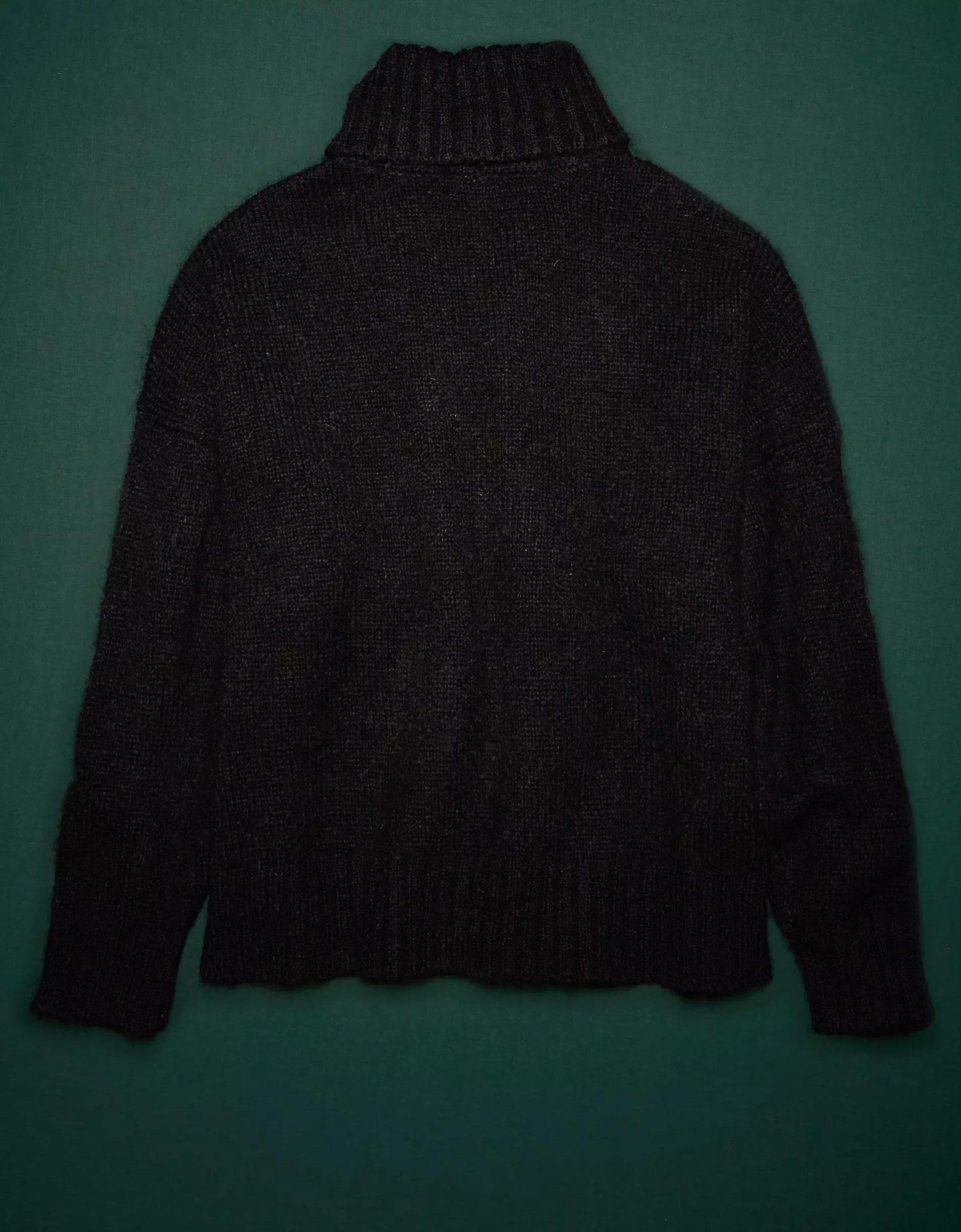AE77 Premium Turtleneck Sweater Product Image
