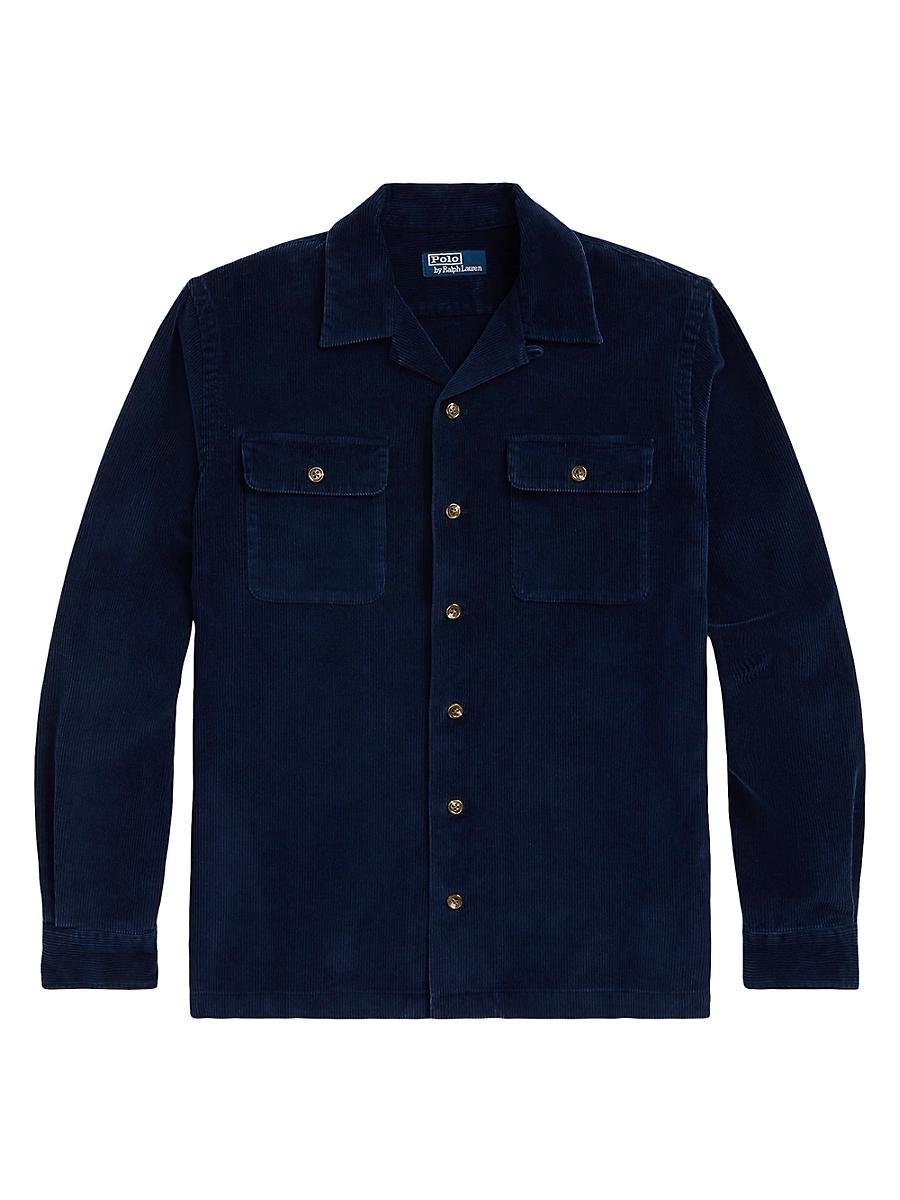Mens Wide Wale Corduroy Shirt Product Image