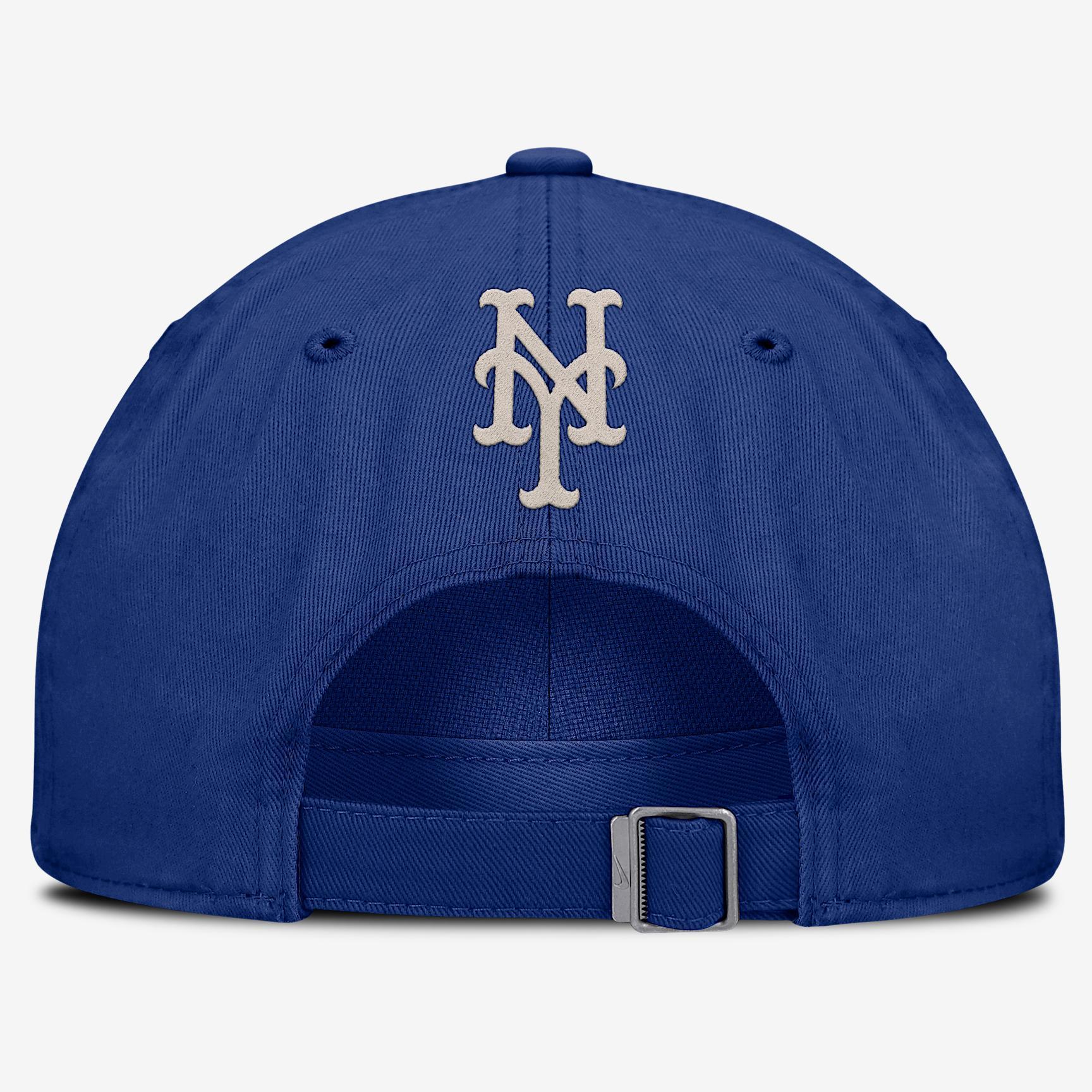 New York Mets Statement Club Men’s Nike MLB Adjustable Hat Product Image