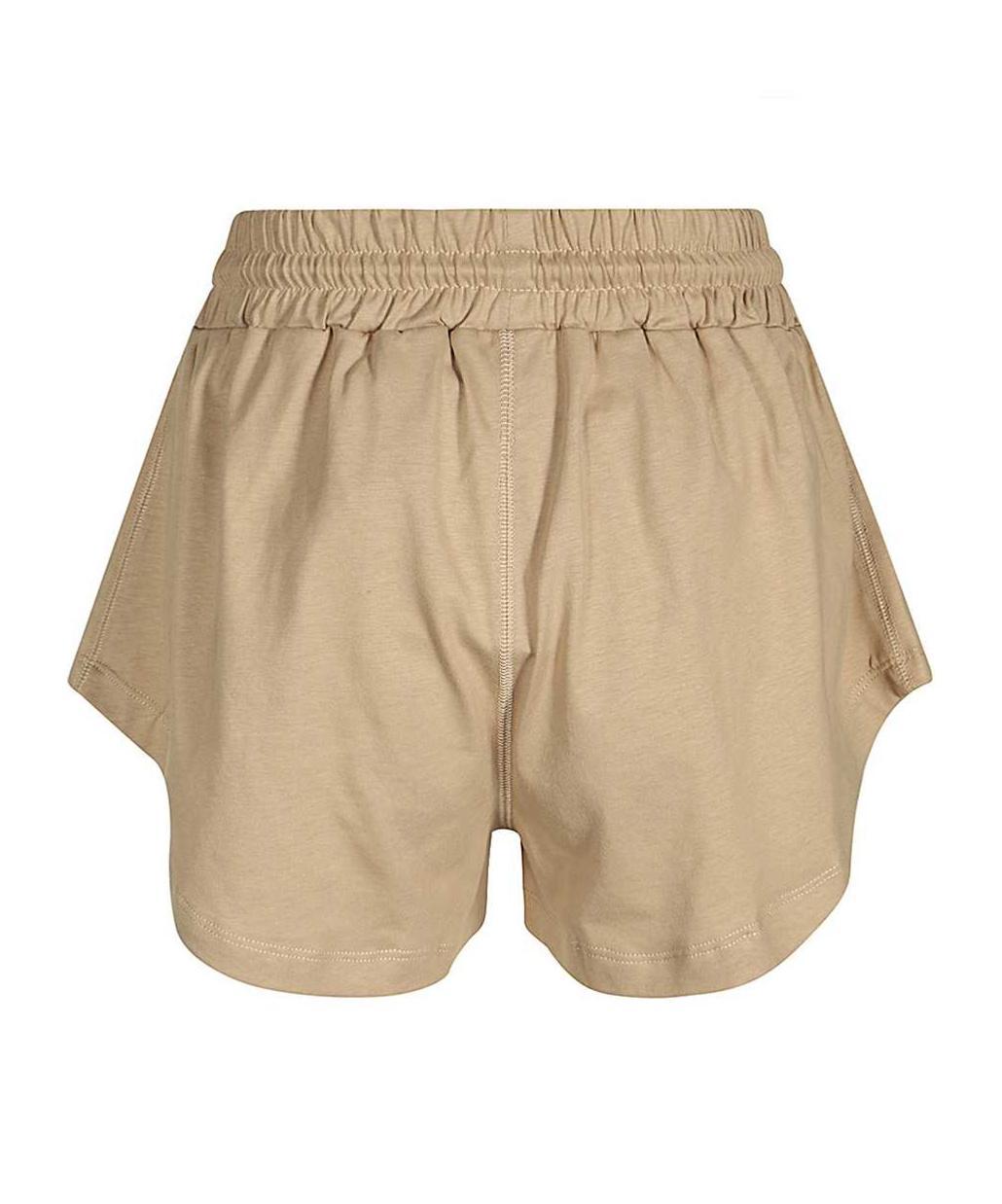 MSGM Rope Bermuda Shorts In Nude Product Image