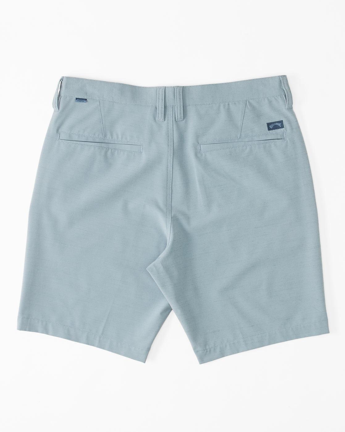 Crossfire Slub 19" Hybrid Submersible Shorts - Washed Blue Male Product Image