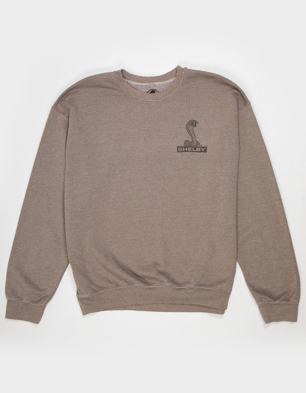 SHELBY COBRA Road Car Mens Crewneck Sweatshirt - TAUPE Product Image