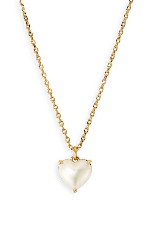 kate spade new york My Love Heart Short Pendant Necklace Product Image