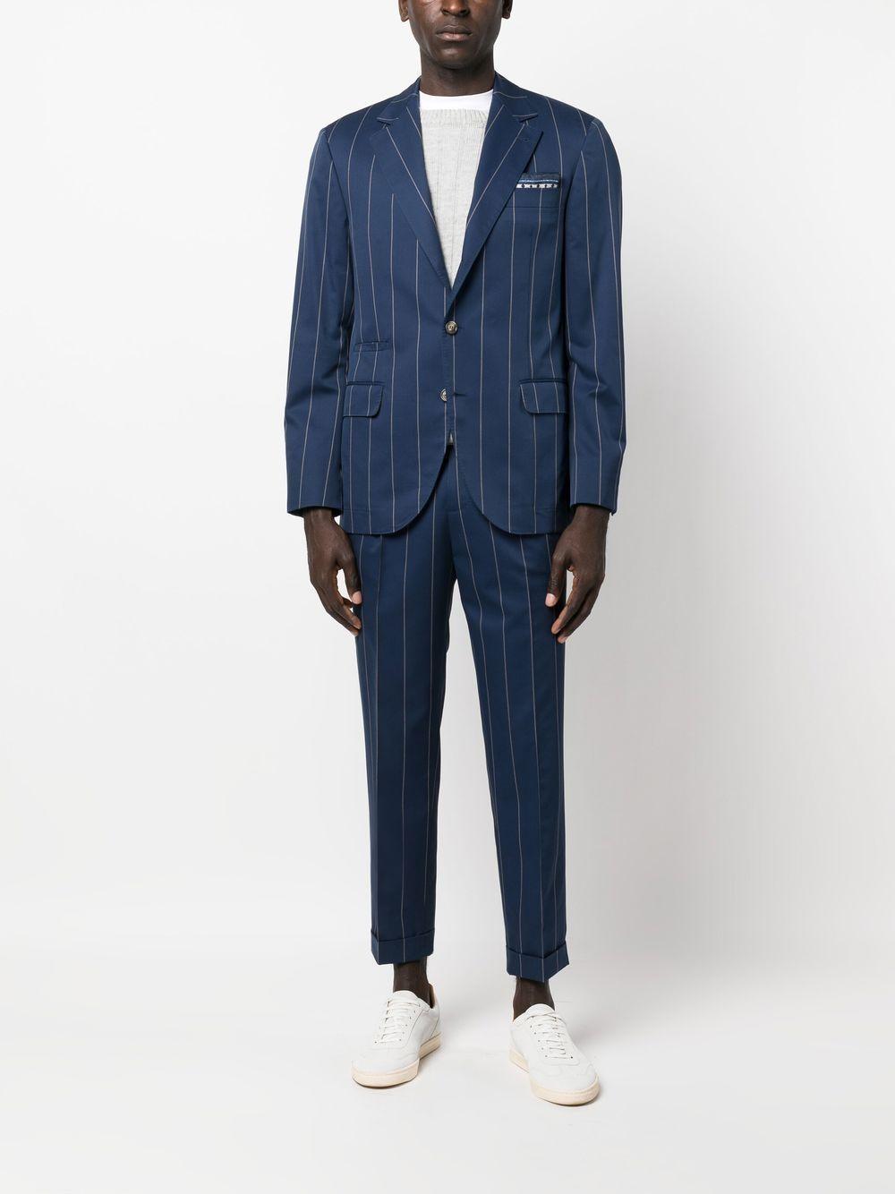pinstripe-print single-breasted blazer Product Image