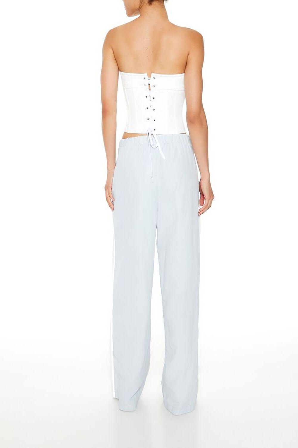 Striped Wide-Leg Pants | Forever 21 Product Image