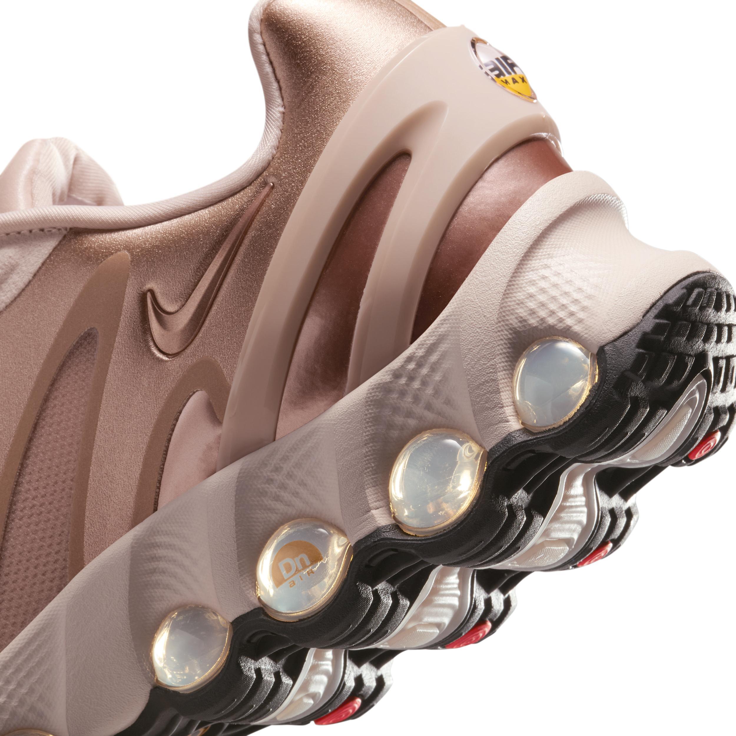 Nike Womens Air Max Dn8 Casual Shoes in Metallic Red Bronze/Particle Beige/Hemp Product Image