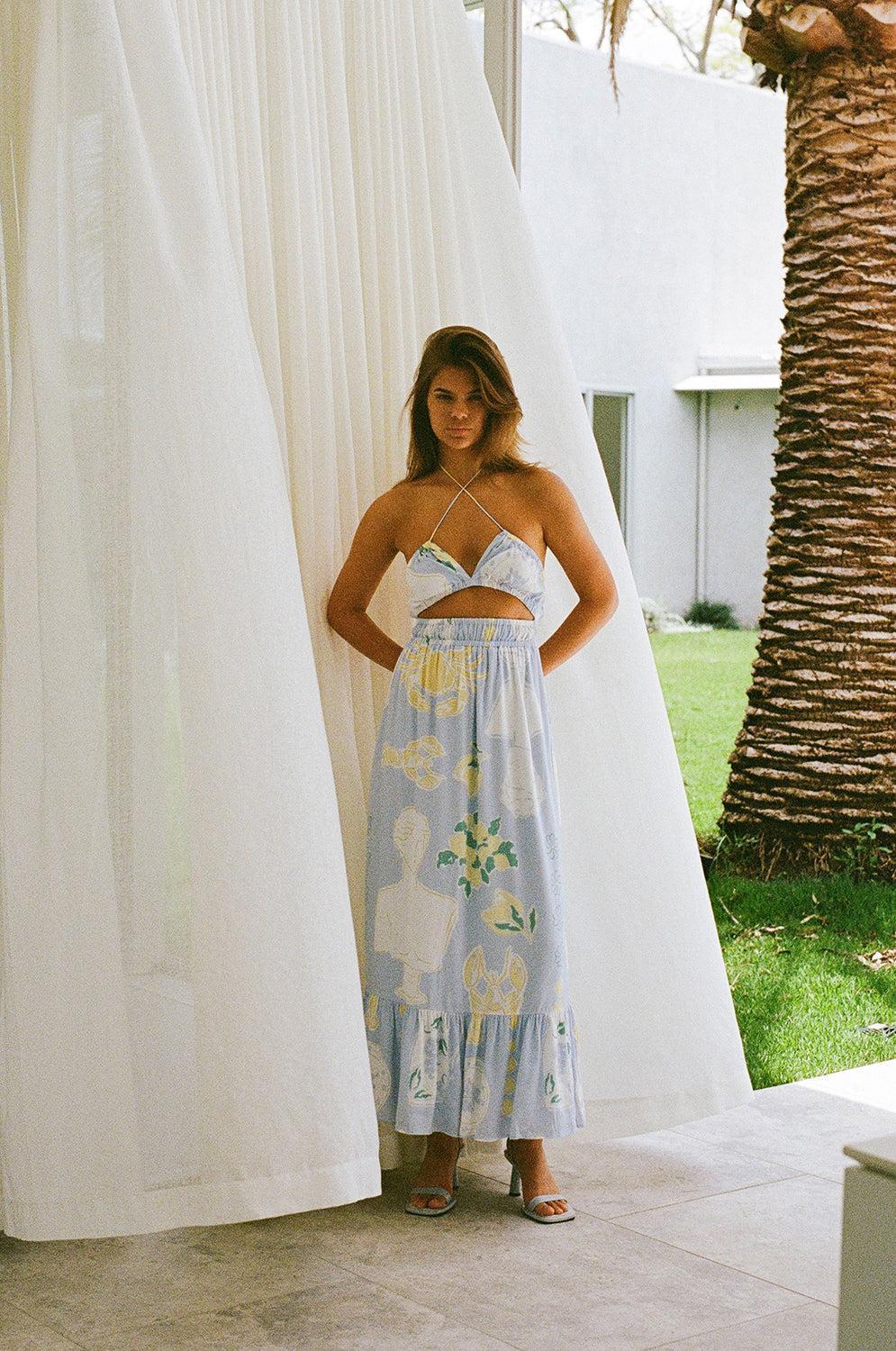Ellsley Dress - Ciao Blue Product Image