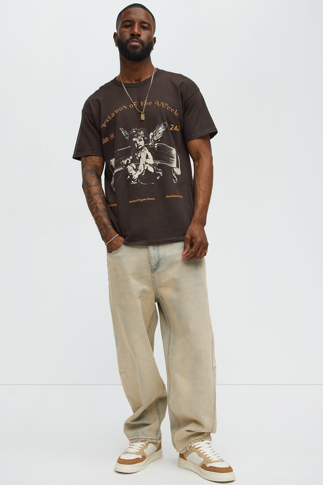 Flavor Of The Week Short Sleeve Tee - Chocolate Product Image