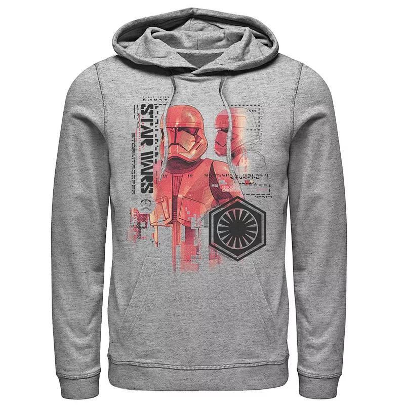 Mens Star Wars The Rise of Skywalker Sith Trooper Schematic Pullover Hoodie Product Image