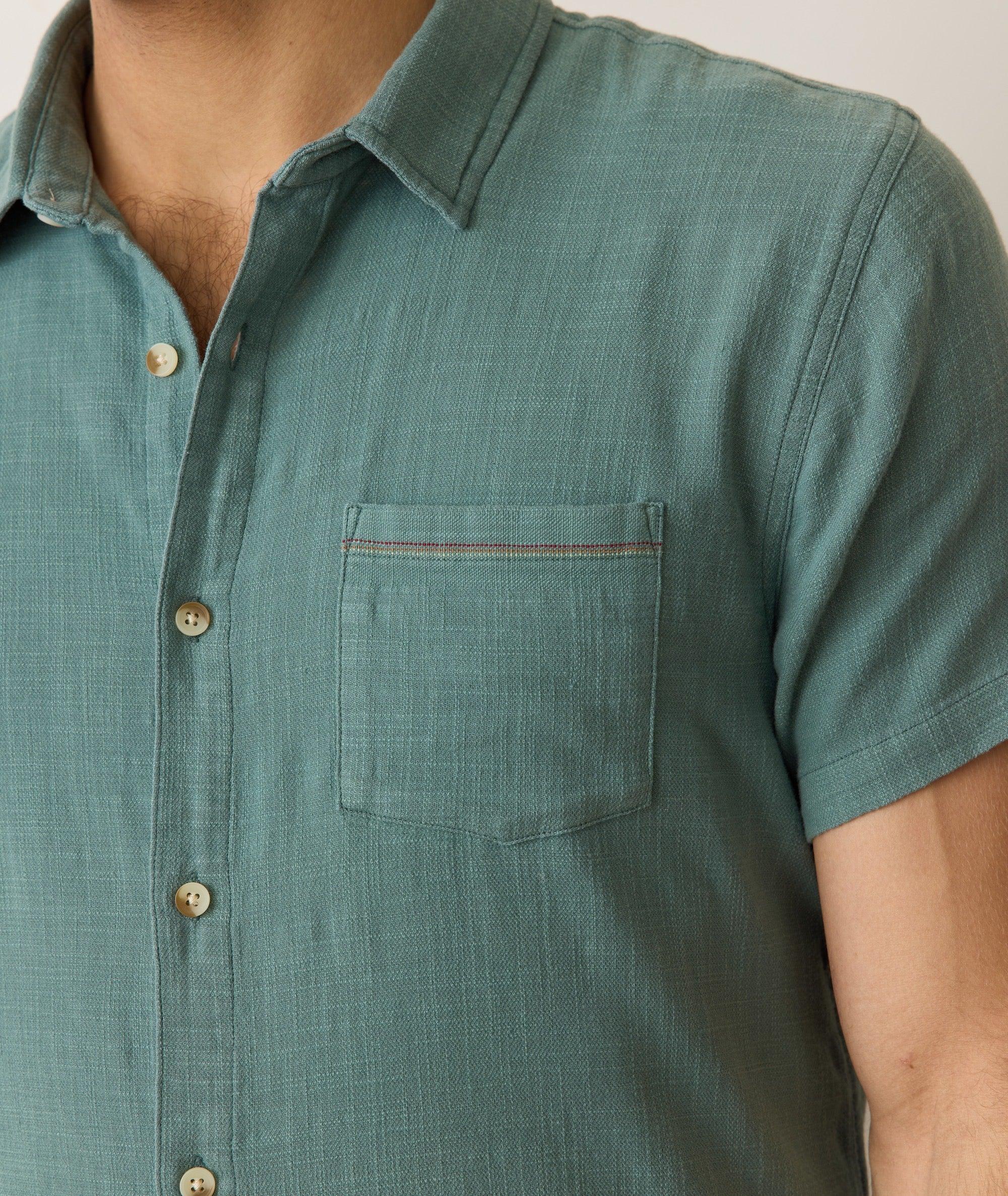 Stretch Selvage Short Sleeve Shirt Product Image