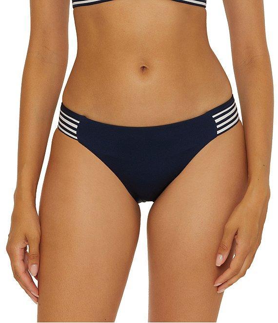 Trina Turk Monaco Pleated Tab Sides Hipster Swim Bottom Product Image