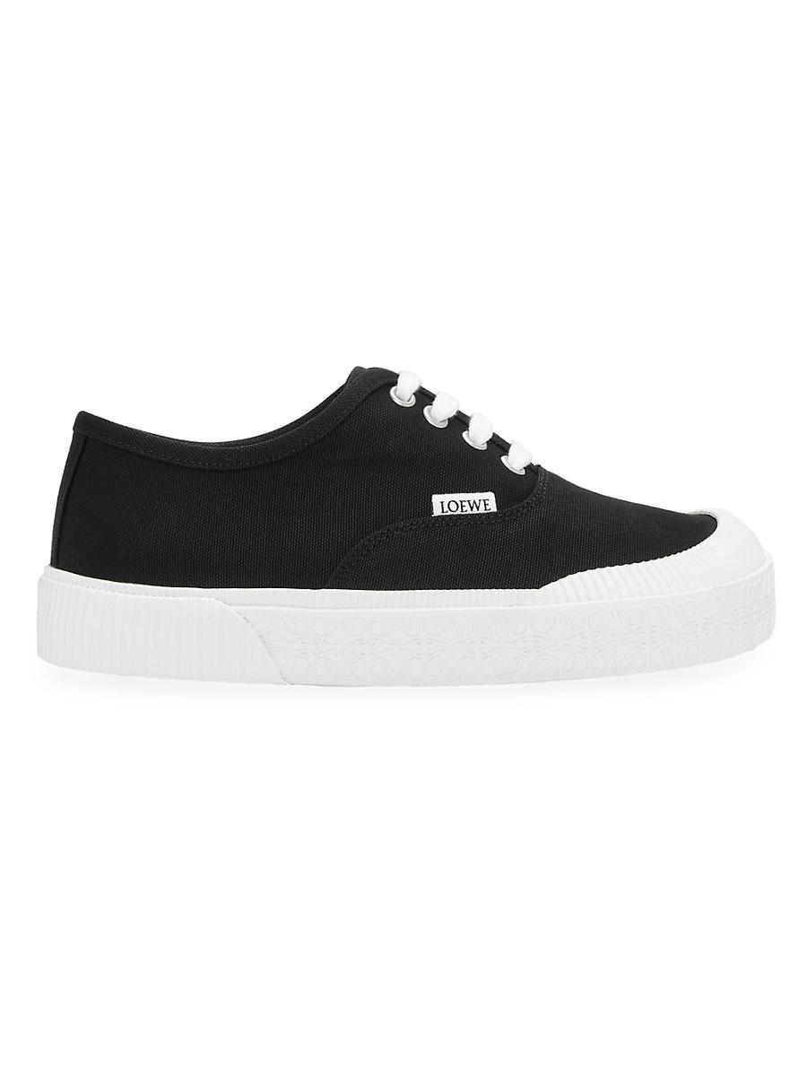 Mens LOEWE x Paulas Ibiza Terra Vulca Canvas Low-Top Sneakers Product Image