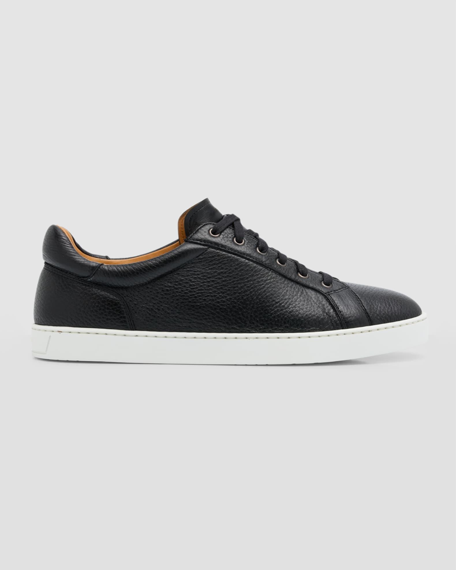 Men's Leve Soft Leather Low-Top Sneakers Product Image