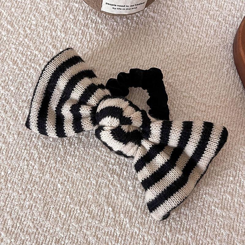 Striped Scrunchie / Hair Tie Product Image