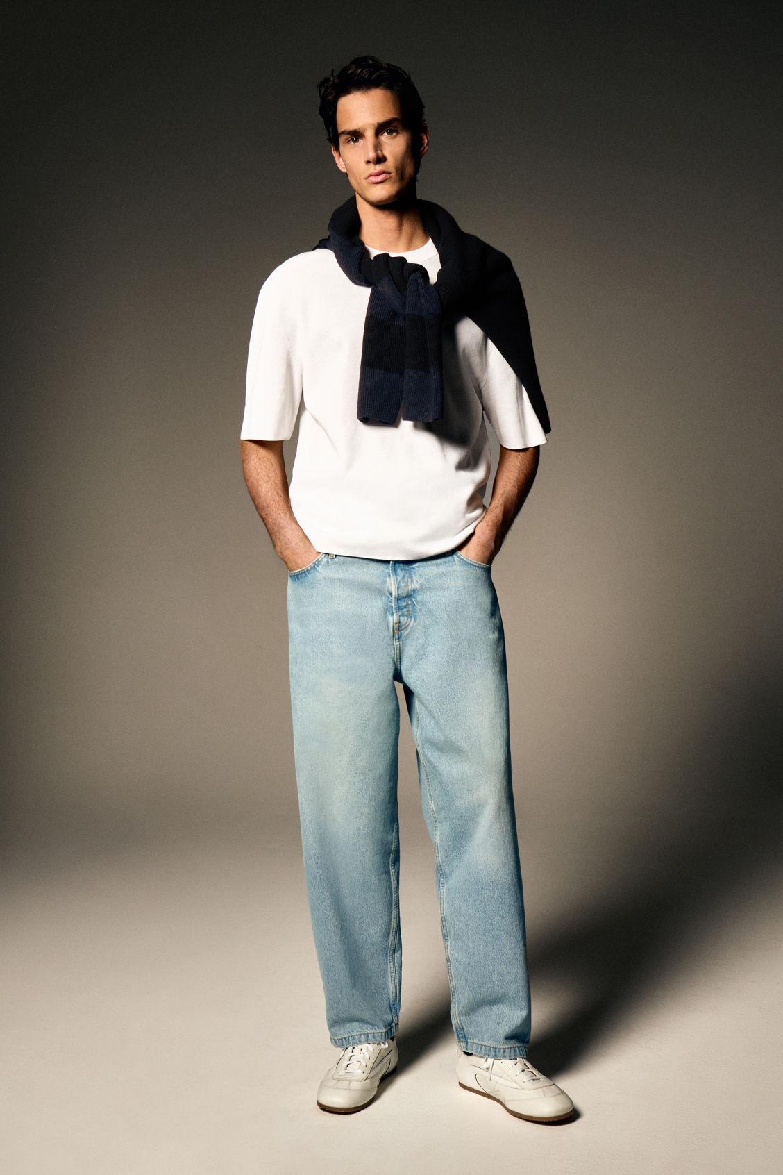 DOME STRAIGHT-LEG JEANS Product Image