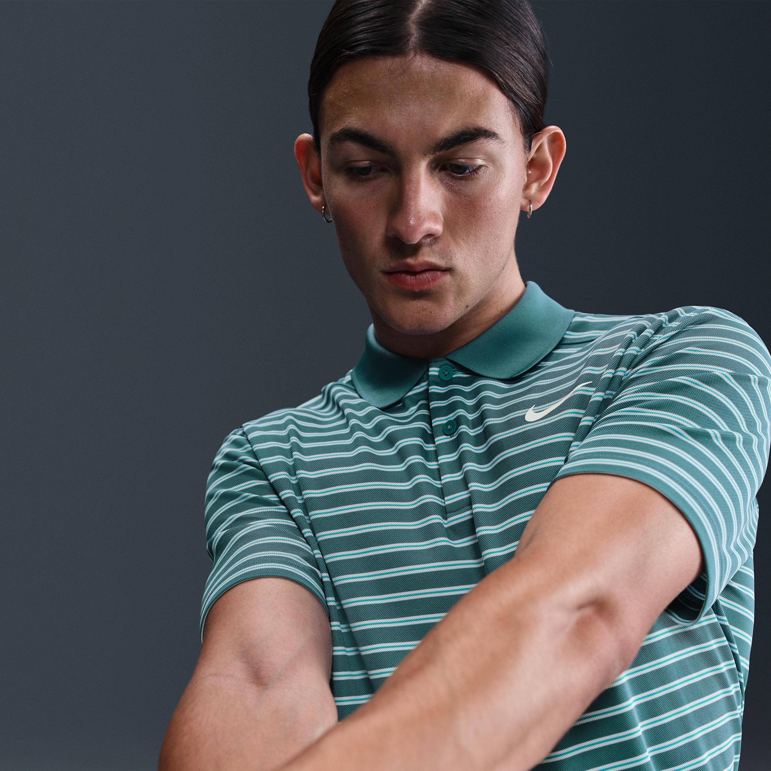 Nike Men's Dri-FIT Victory Striped Golf Polo Product Image
