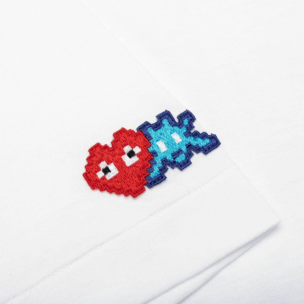 Comme des Garcons PLAY x the Artist Invader S/S Tee - White Male Product Image