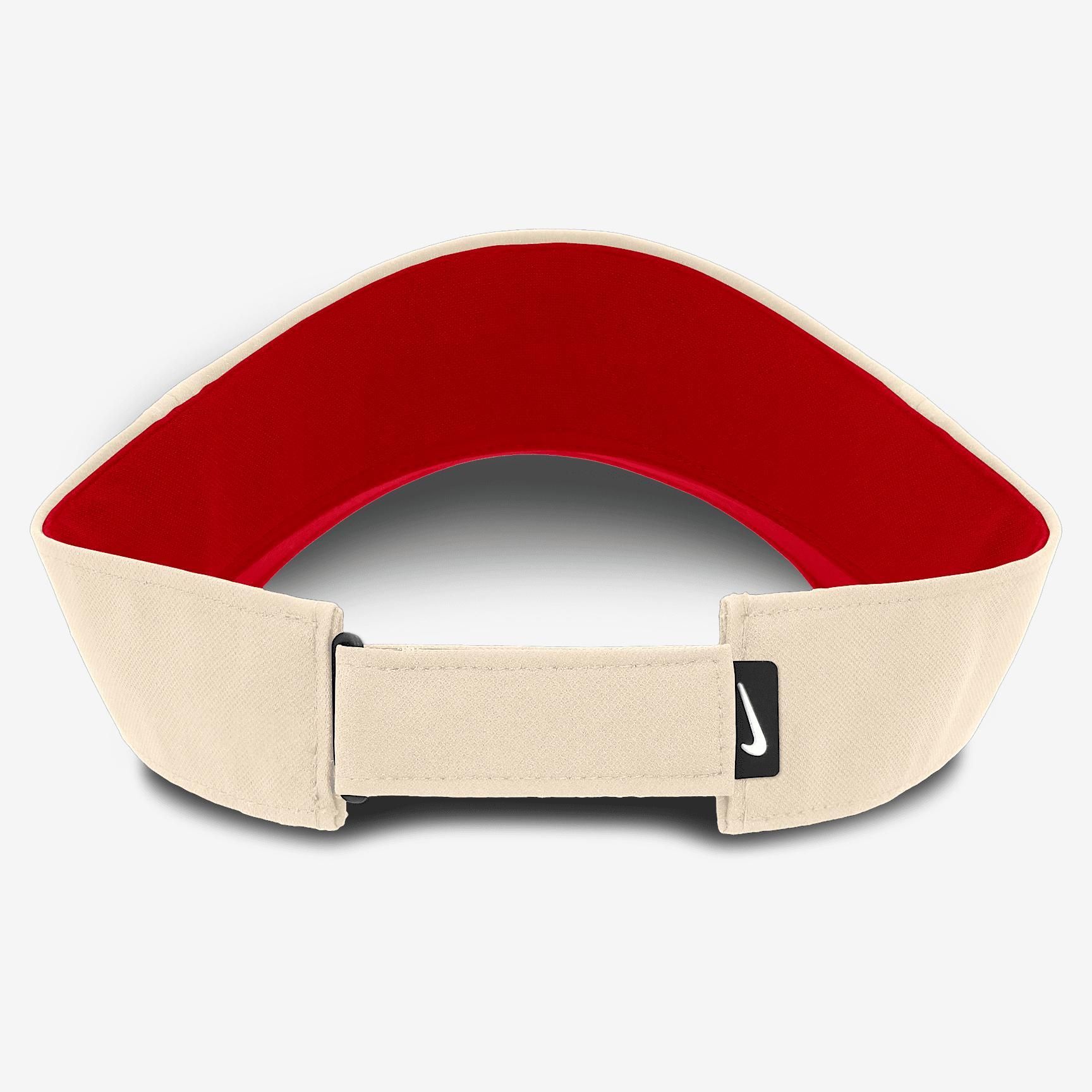 Ohio State Buckeyes Primetime Ace Nike Men's Dri-FIT College Adjustable Visor Product Image