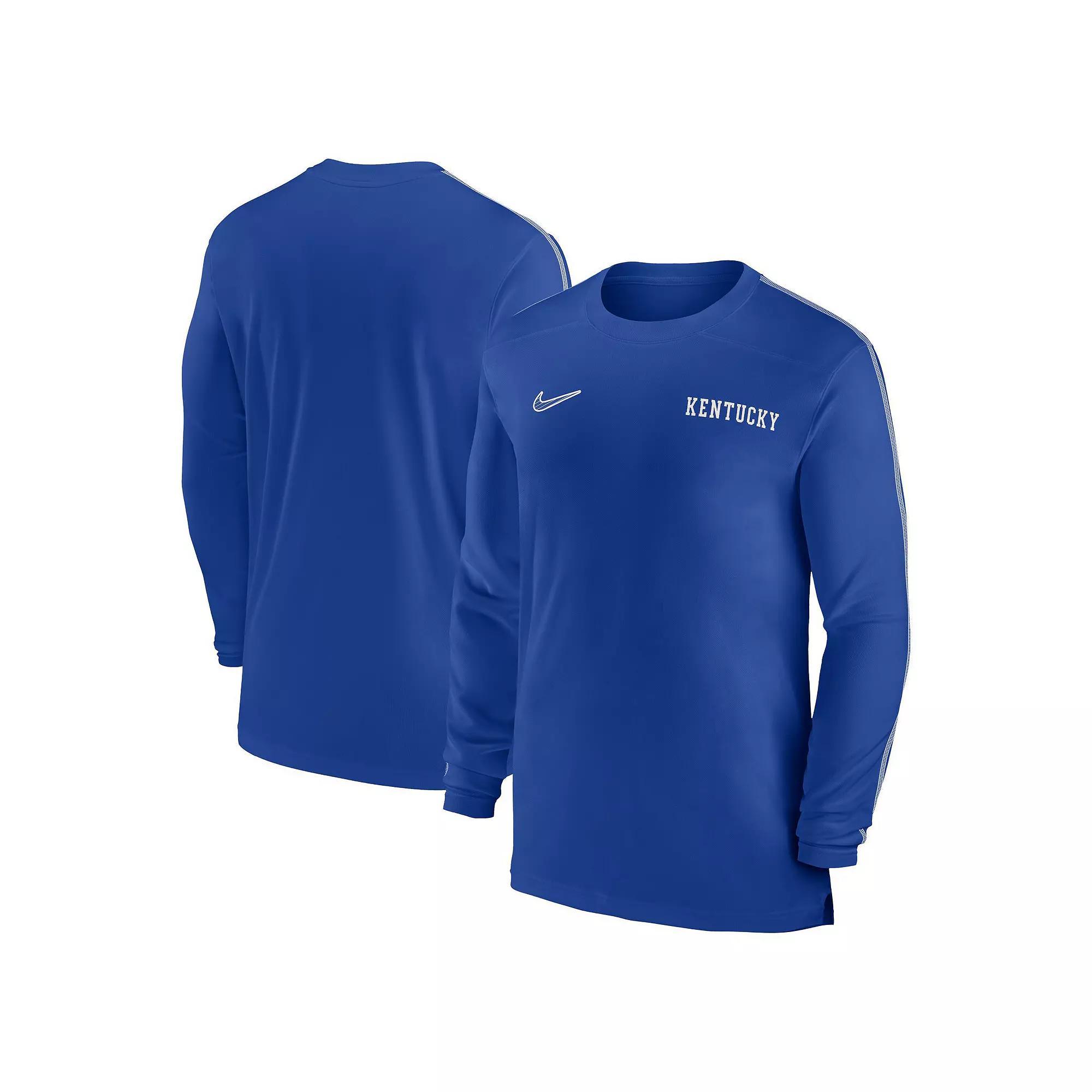 Men's Nike Garnet Florida State Seminoles 2024 Sideline Coach UV Performance Long Sleeve T-Shirt, Size: XL, Red Product Image
