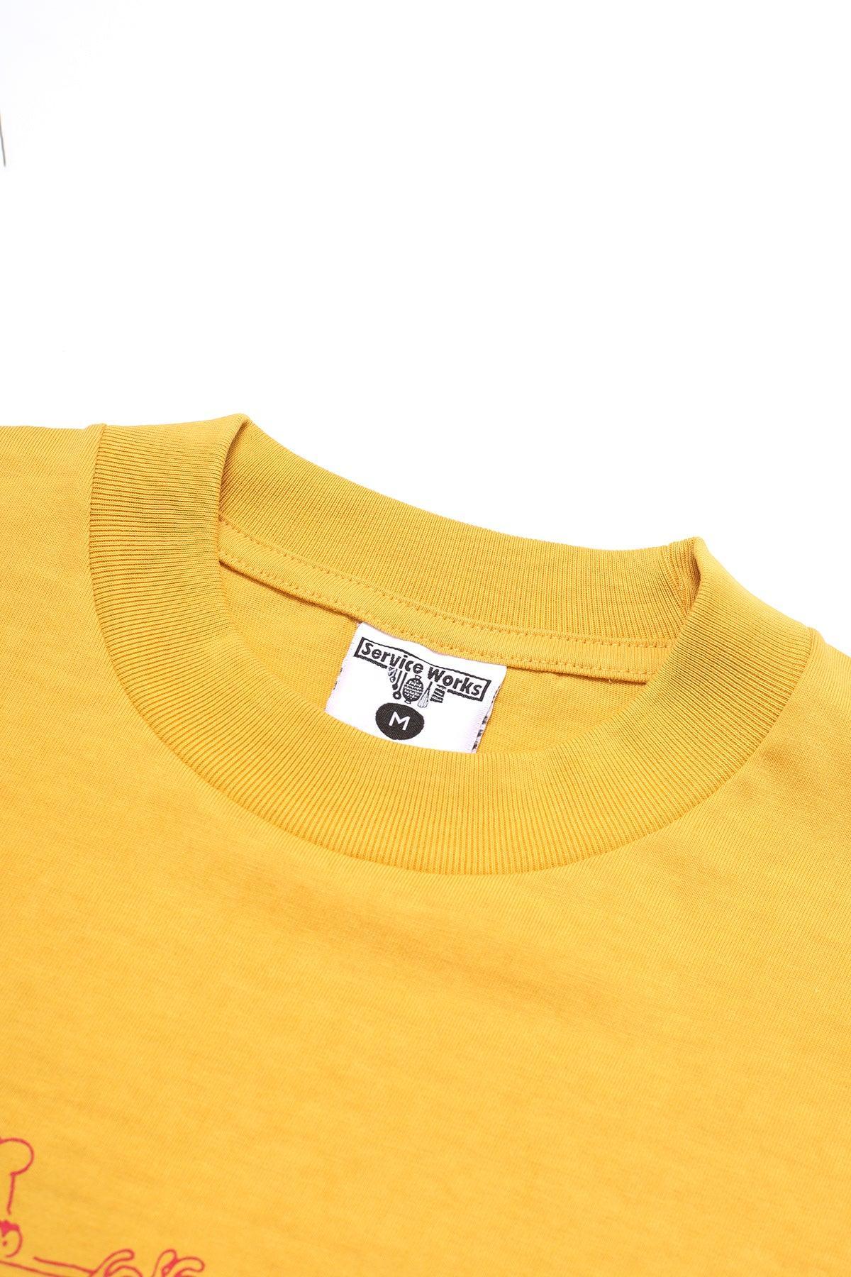Service Works - Chase Tee - Gold Product Image