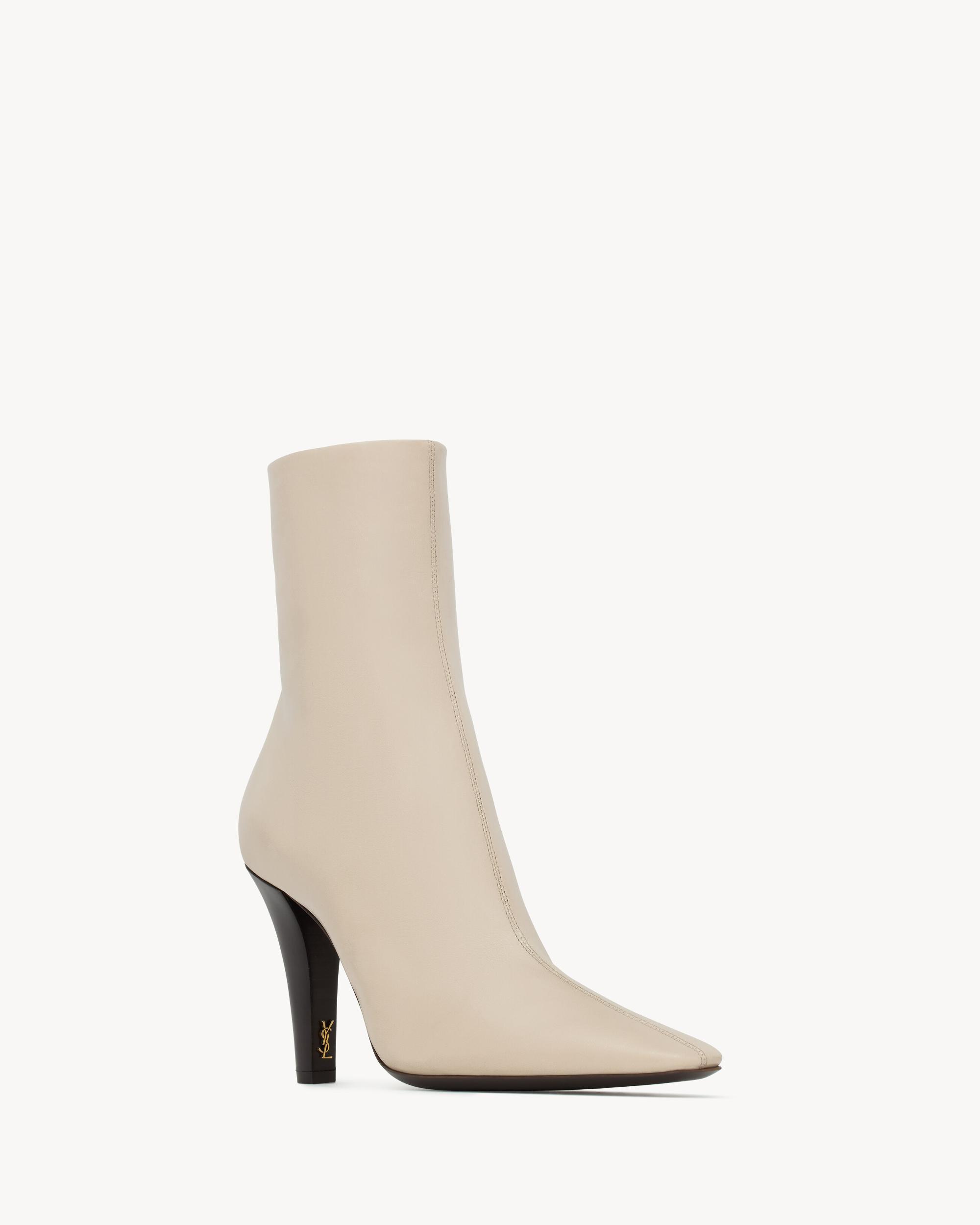 JILL booties in smooth leather Product Image