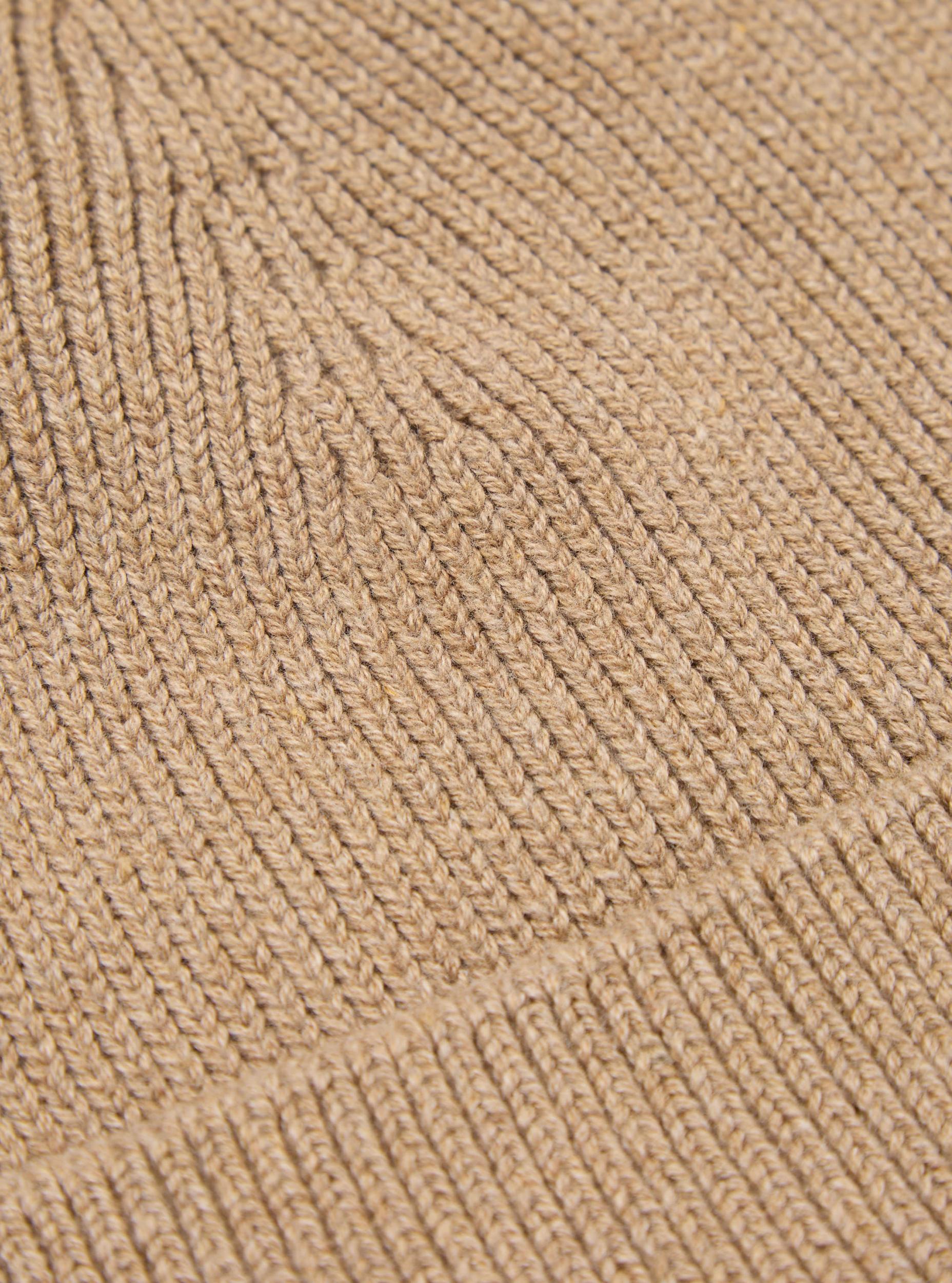Sand Cotton Rib Watch Cap Product Image