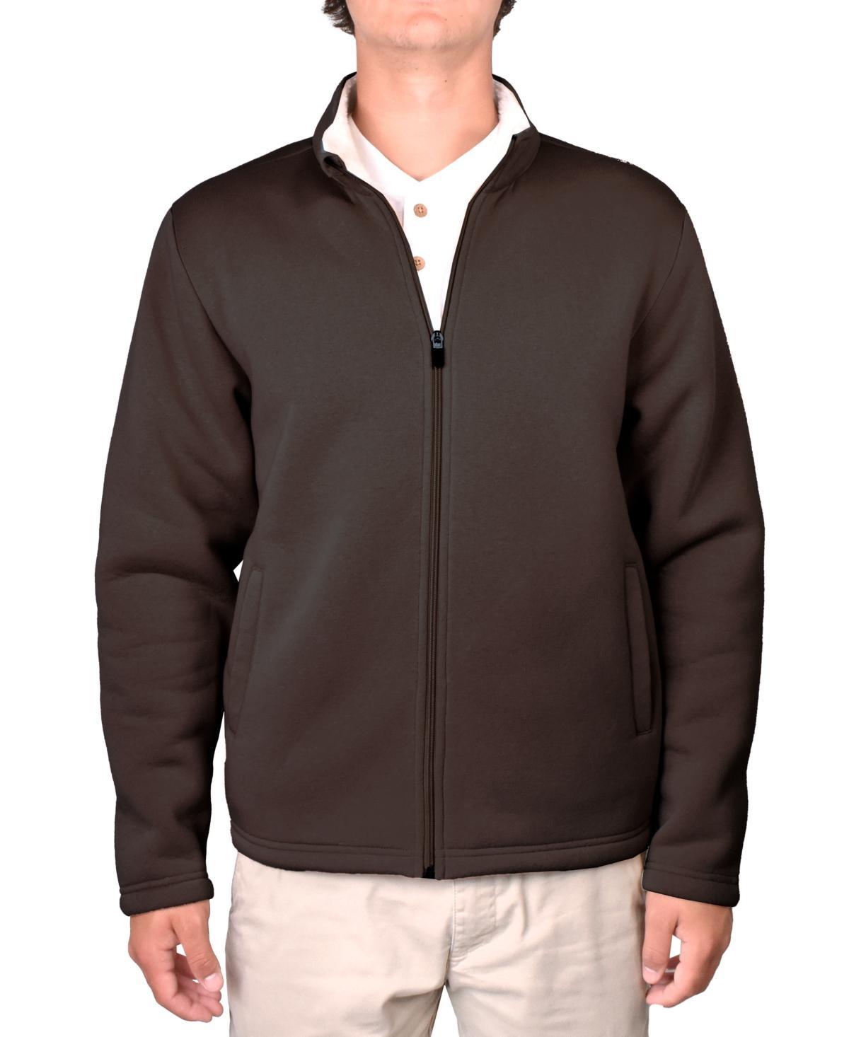 Vintage 1946 Mens Zip Front Fleece Hoodie Product Image