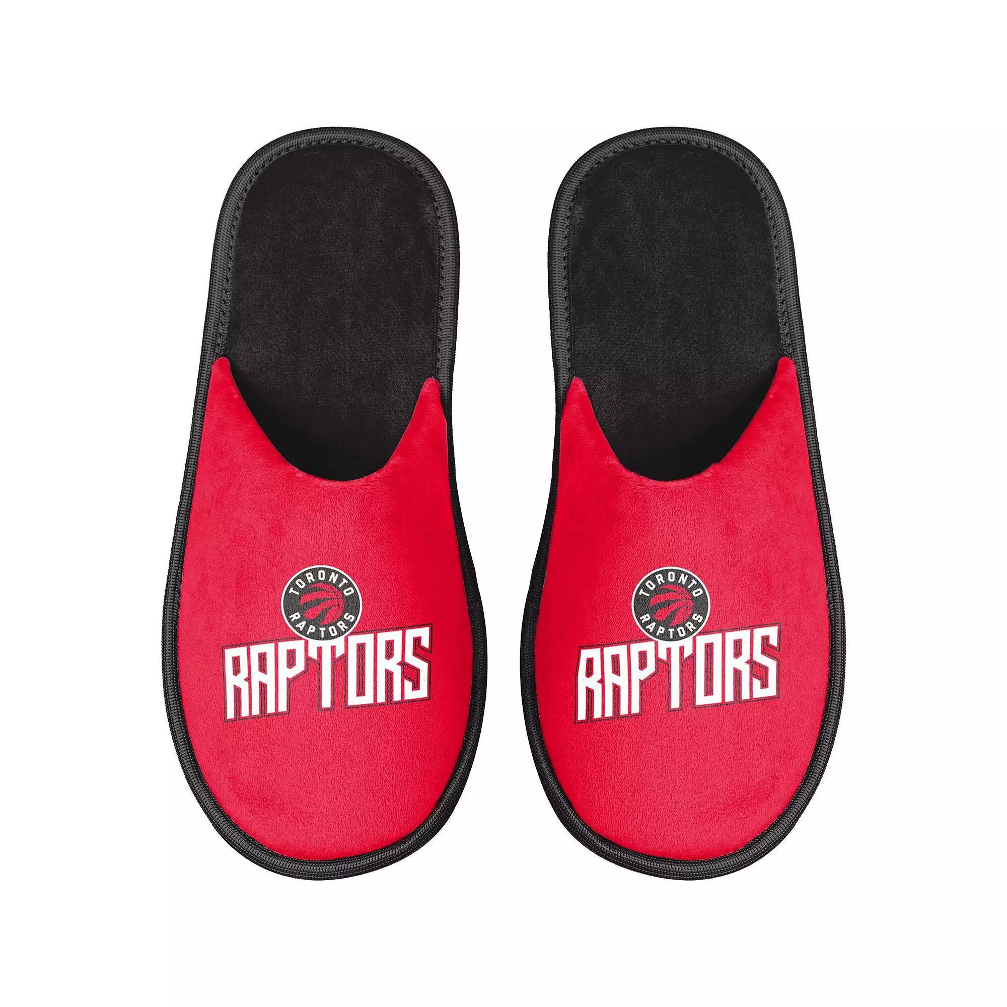 Men's FOCO Toronto Raptors Scuff Slide Slippers, Size: Large, Rpt Red Product Image