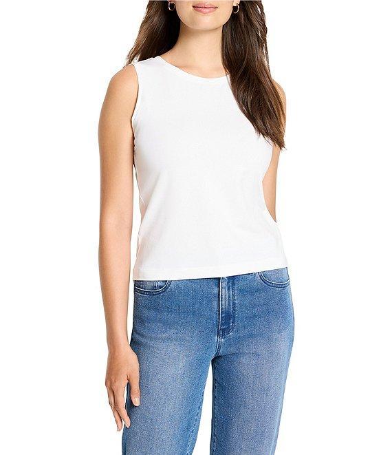 NIC + ZOE Perfect Knit Layer Round Neck Sleeveless Tank Product Image