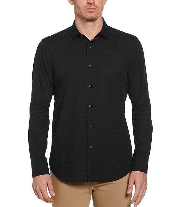 Perry Ellis Cube Print Short Sleeve Woven Shirt Product Image