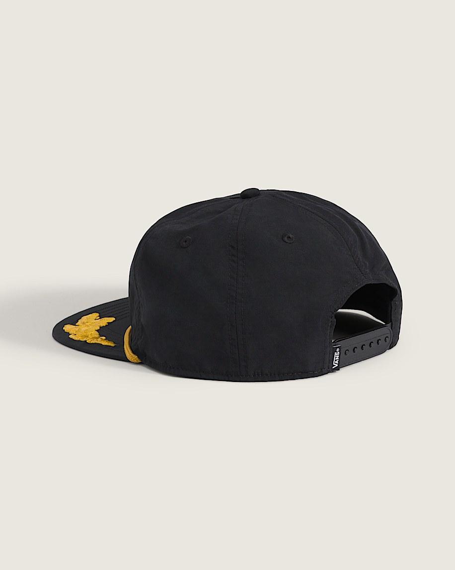 Scrambled Vans Snapback Hat in Black| Vans US Product Image