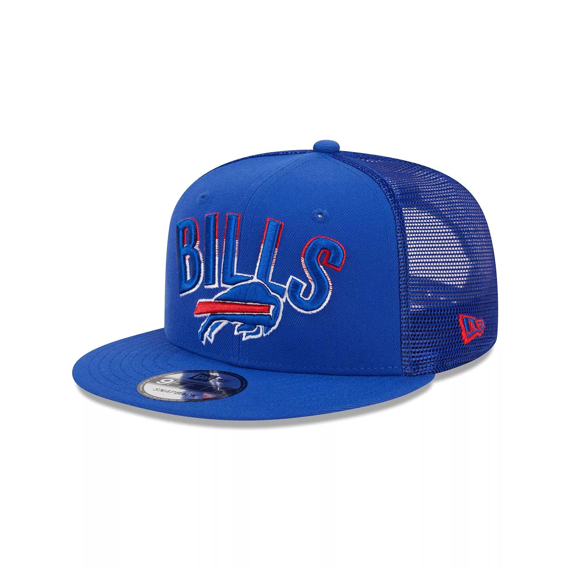 Men's New Era Royal Buffalo Bills  Grade Trucker 9FIFTY Snapback Hat, Blue Product Image