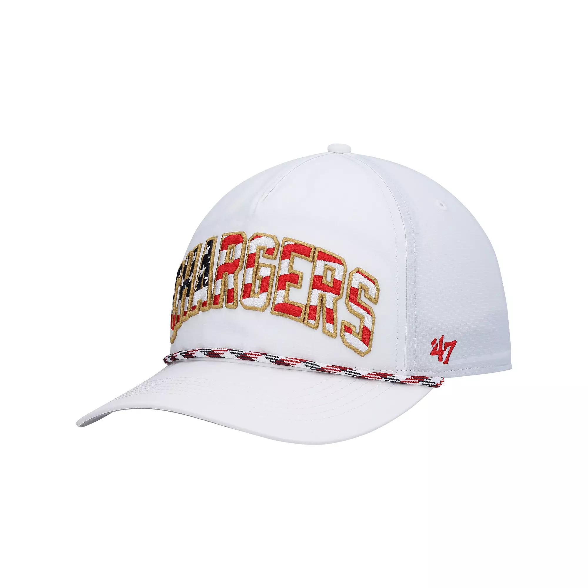 Mens 47 Los Angeles Chargers Hitch Stars and Stripes Trucker Adjustable Hat Product Image