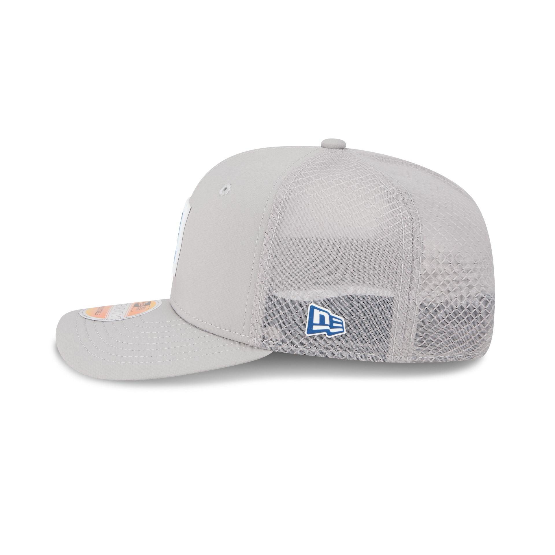 Las Vegas Raiders 2025 Sideline Hot Weather Gray 9SEVENTY Trucker Hat Male Product Image
