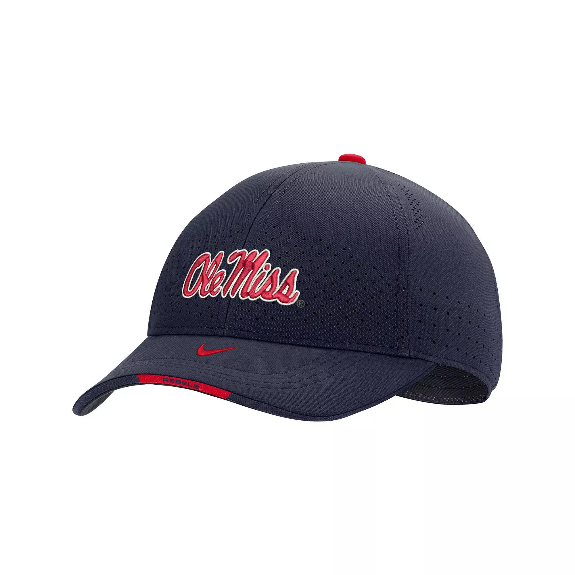Men's Nike Navy Ole Miss Rebels 2023 Sideline Legacy91 Performance Adjustable Hat, Blue Product Image