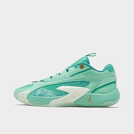 Jordan Boys Michael Jordan Jordan Luka 2 - Boys Grade School Basketball Shoes Bright Mango/Barely Green/Black Product Image