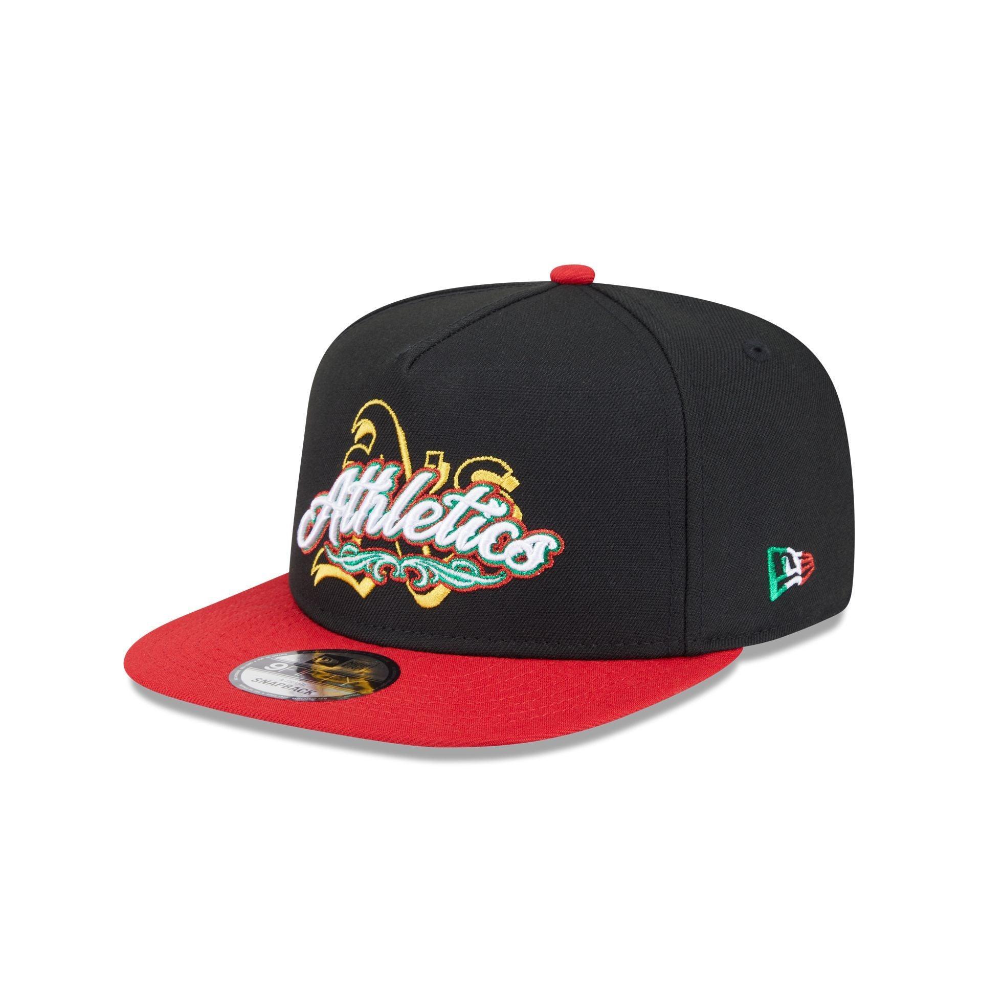 Athletics City Script 9FIFTY A-Frame Snapback Hat Male Product Image