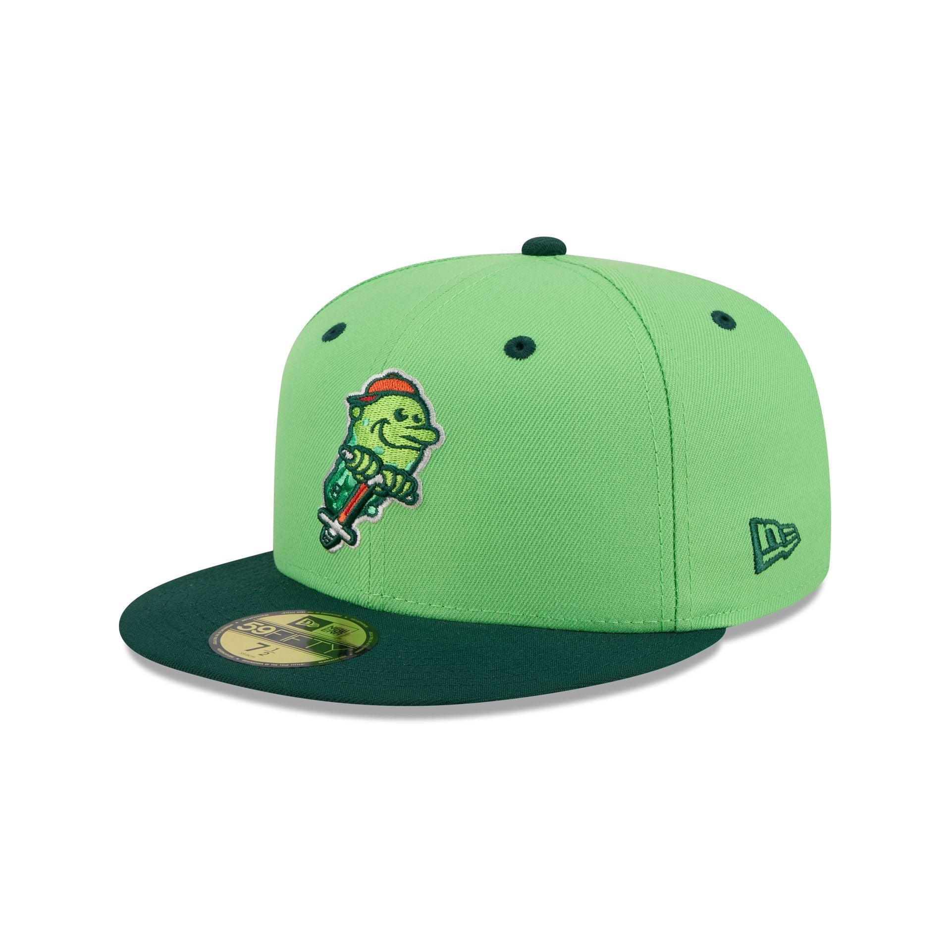 Hartford Yard Goats Theme Night Green 59FIFTY Fitted Hat Male Product Image