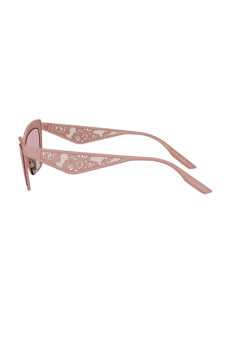 Men's PR A51S Steel Rectangle Sunglasses Product Image