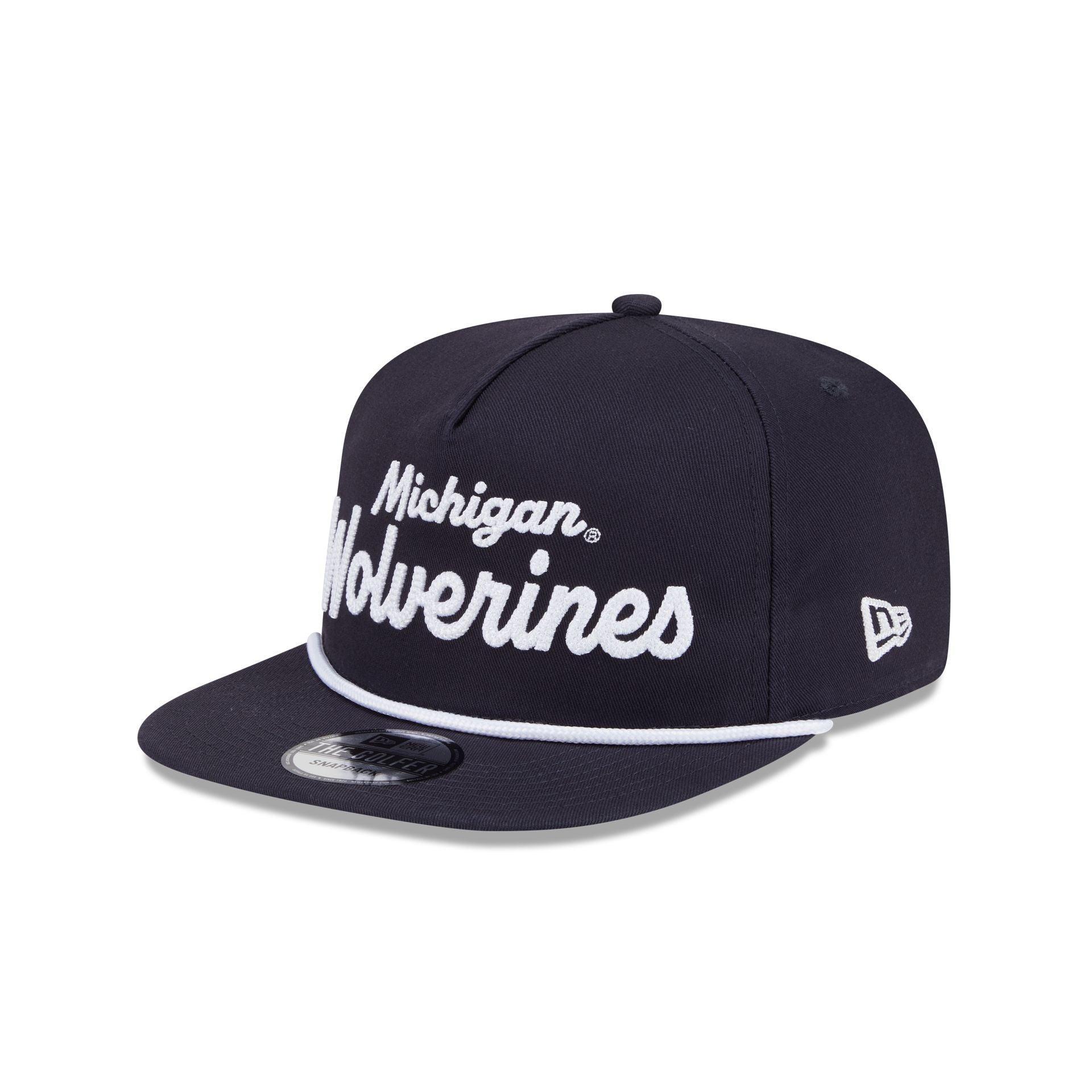 Michigan Wolverines Team Text Golfer Hat Male Product Image