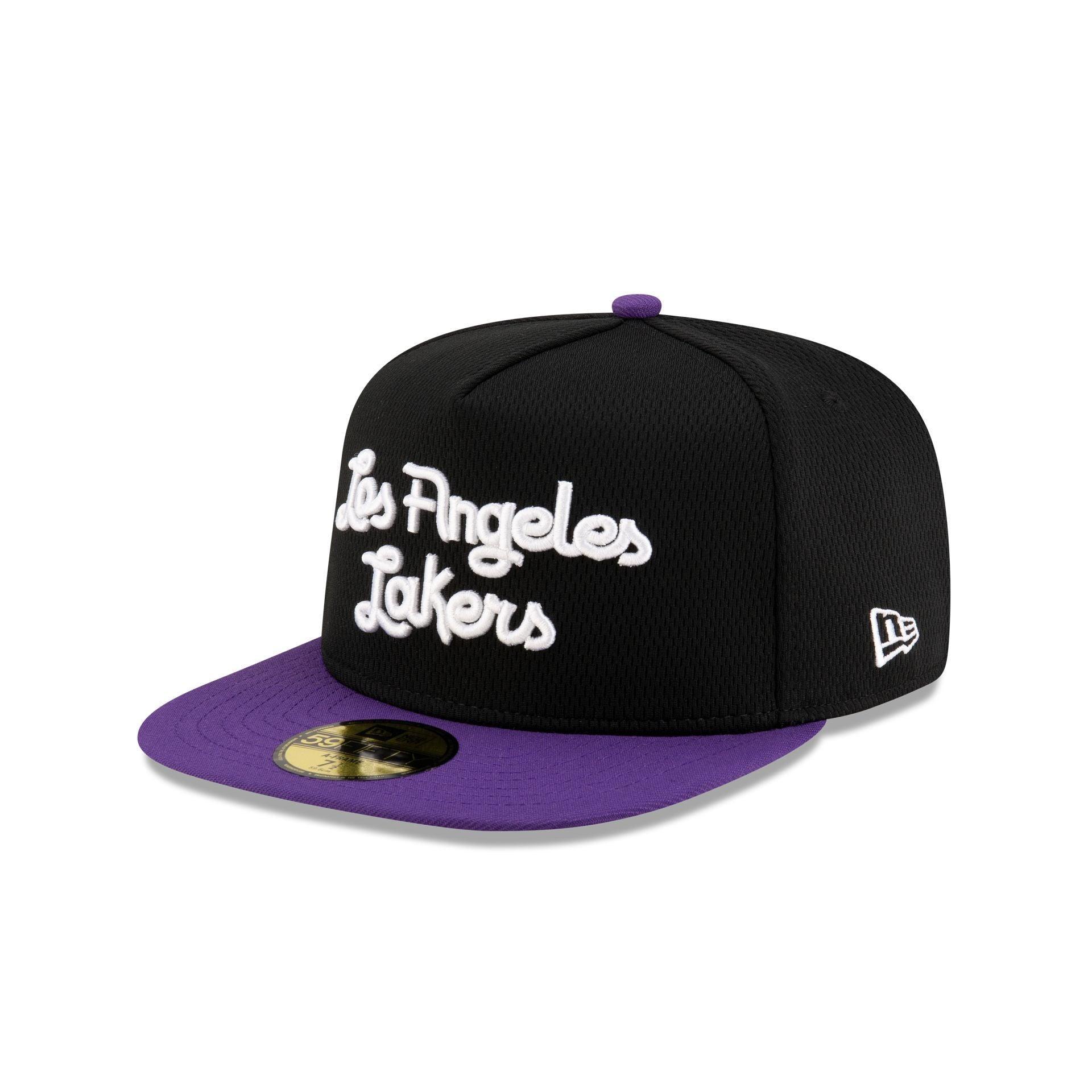 Los Angeles Lakers Dashmark Mesh 59FIFTY A-Frame Fitted Hat Male Product Image