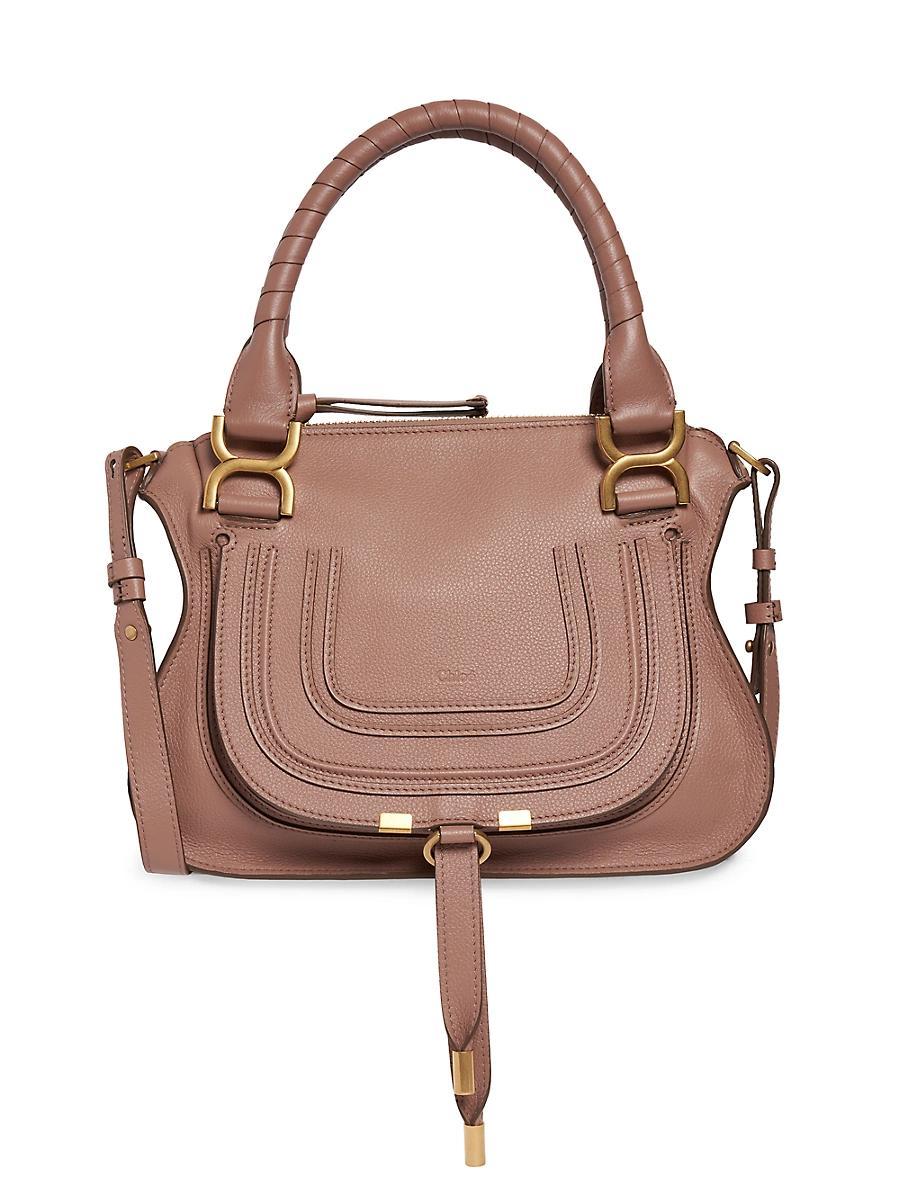 Chloe Marcie Small Leather Satchel Product Image