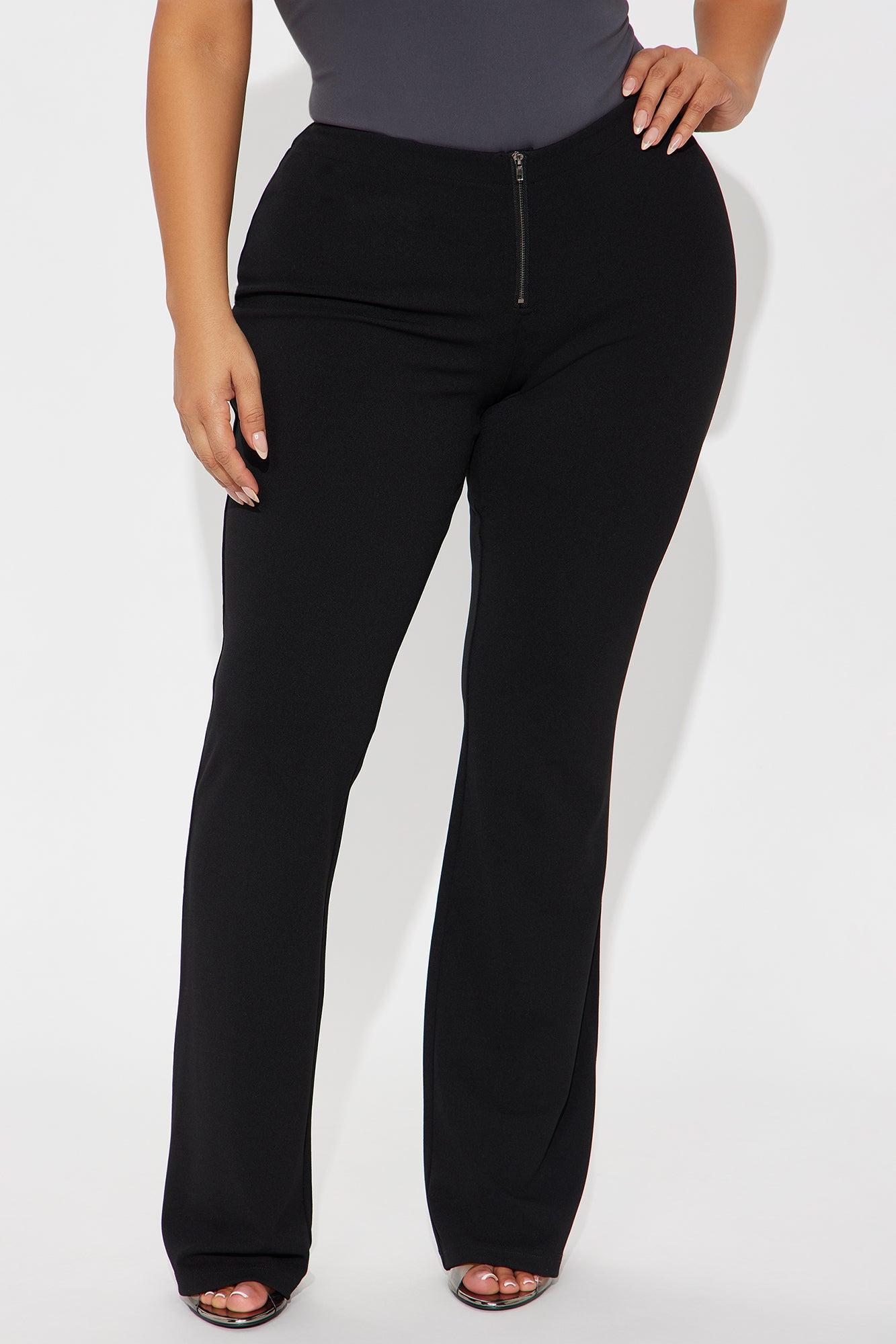 The Absolute Sweetest Low Rise Flare Pant - Black Female Product Image