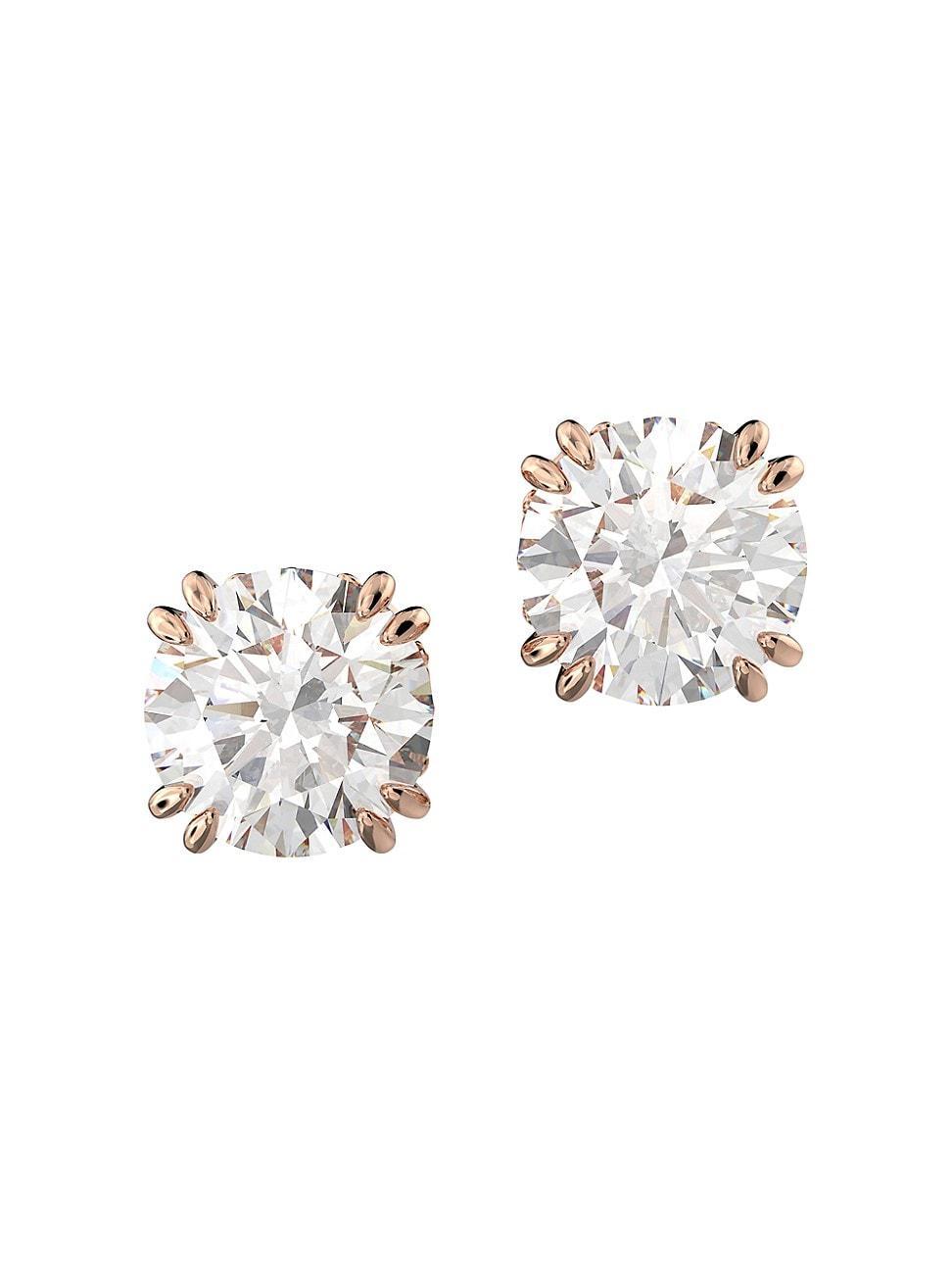 Swarovski Constella Round Cut Stud Earrings Product Image