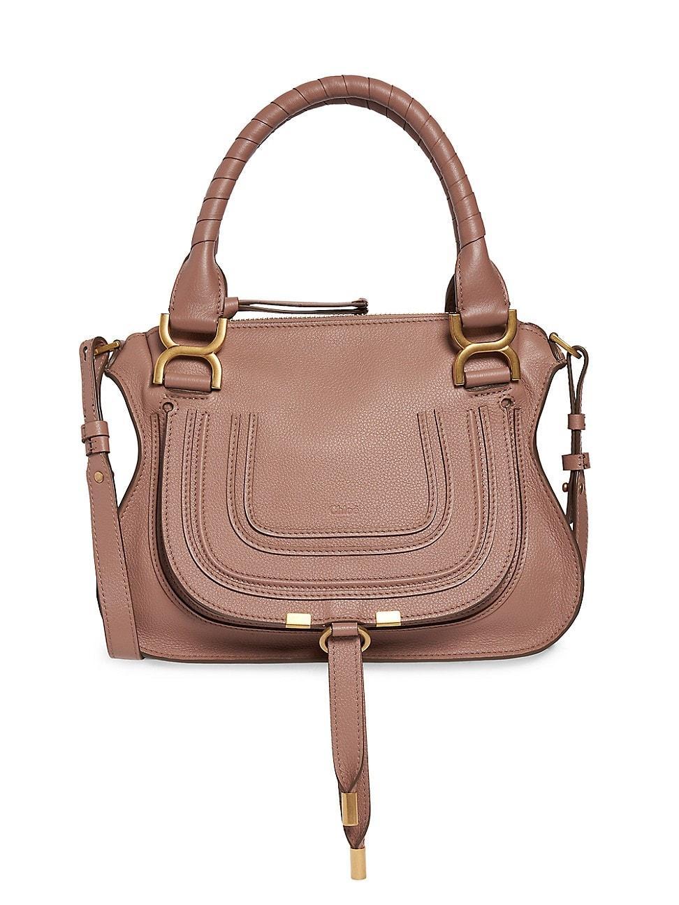 Chloe Marcie Small Leather Satchel Product Image